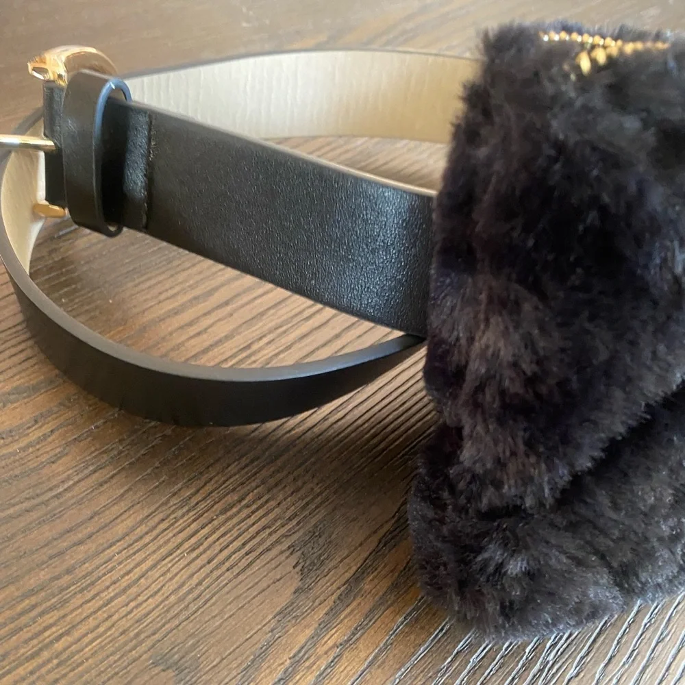 NEW Steve Madden faux-fur belt bag fanny pack